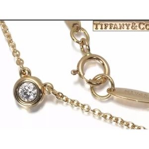 Tiffany & Co. 18K Gold Diamond Necklace
